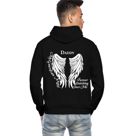 Daddy Guardian Angel Gildan Heavy Blend Adult Hoodie (CK1247) - black
