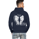 Daddy Guardian Angel Gildan Heavy Blend Adult Hoodie (CK1247) - navy