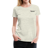 Being a Grammy Makes My Life Complete Women’s Premium T-Shirt - heather oatmeal