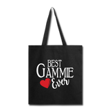 Best Grammie Ever Tote Bag (CK4002D) - black