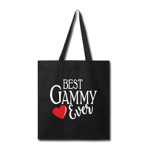 Best Gammy Ever Tote Bag (CK4003S) - black