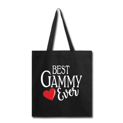 Best Gammy Ever Tote Bag (CK4003D) - black