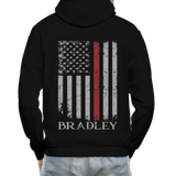 Bradley Gildan Heavy Blend Adult Hoodie - black