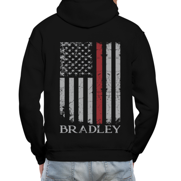 Bradley Gildan Heavy Blend Adult Hoodie - black