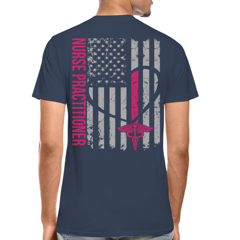 Angela Men’s Premium Organic T-Shirt - navy