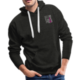 American Nurse Flag Men’s Premium Hoodie (CK1806) Updated+ - charcoal gray