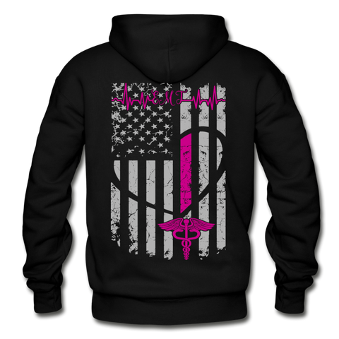 Yoro Gildan Heavy Blend Adult Hoodie - black