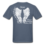 Mom Guardian Angel Gildan Ultra Cotton Adult T-Shirt - denim