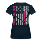 Lauren, FNP-C Women’s Premium T-Shirt - deep navy