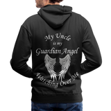 Uncle Guardian Angel Men’s Premium Hoodie (CK1373) - black