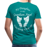 Daughter Guardian Angel Men's Premium T-Shirt (CK3553) - teal