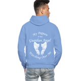 Pappaw Guardian Angel Gildan Heavy Blend Adult Hoodie - carolina blue