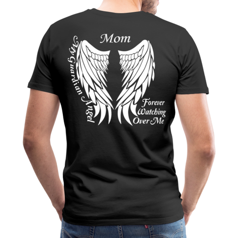 Mom Guardian Angel Men's Premium T-Shirt (CK3565) - black