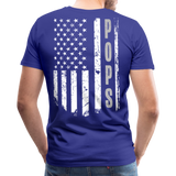 Pops American Flag Men's Premium T-Shirt - royal blue