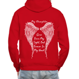 My Daughter Gone From Sight Gildan Heavy Blend Adult Hoodie (CK1802) - red