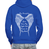My Daughter Gone From Sight Gildan Heavy Blend Adult Hoodie (CK1802) - royal blue