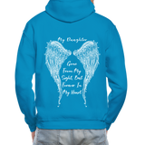 My Daughter Gone From Sight Gildan Heavy Blend Adult Hoodie (CK1802) - turquoise