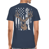 Hunting Flag Men’s Premium Organic T-Shirt (KS1022) - navy