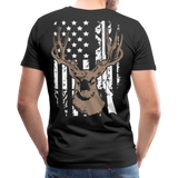 Hunting Flag Men's Premium T-Shirt (KS1022) - black