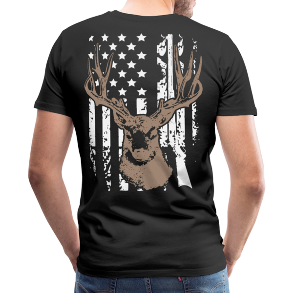 Hunting Flag Men's Premium T-Shirt (KS1022) - black
