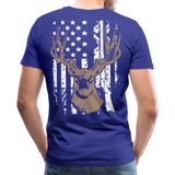Hunting Flag Men's Premium T-Shirt (KS1022) - royal blue