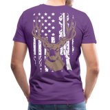 Hunting Flag Men's Premium T-Shirt (KS1022) - purple