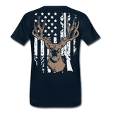Hunting Flag Men's Premium T-Shirt (KS1022) - deep navy