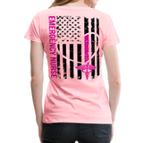 Haley Emergency Nurse Women’s Premium T-Shirt - pink