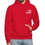 My Favorite Police Officer Calls Me Dad Gildan Heavy Blend Adult Hoodie (CK3706) - red
