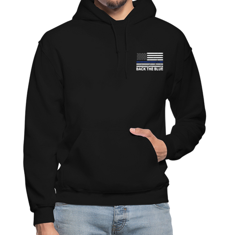 My Favorite Police Officer Calls Me Dad Gildan Heavy Blend Adult Hoodie (CK3706) - black