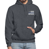 My Favorite Police Officer Calls Me Dad Gildan Heavy Blend Adult Hoodie (CK3706) - charcoal gray