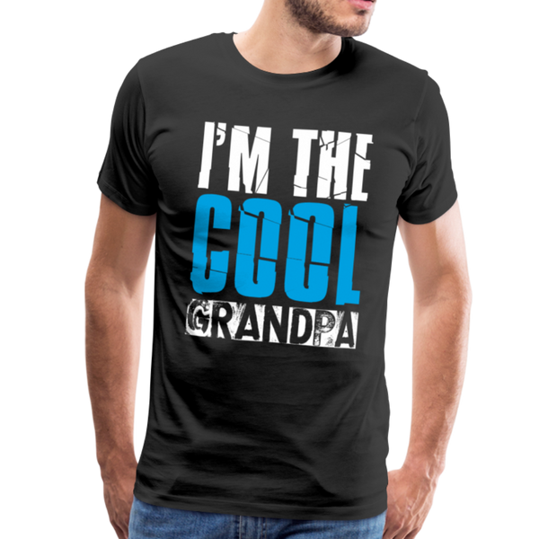 I'm The Cool Grandpa Men's Premium T-Shirt (CK1879) - black