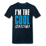 I'm The Cool Grandpa Men's Premium T-Shirt (CK1879) - deep navy
