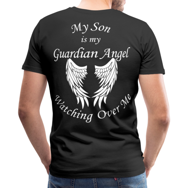 Son Guardian Angel Men's Premium T-Shirt (CK3546) - black
