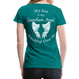 Son Guardian Angel Women’s Premium T-Shirt (CK3546) - teal