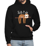 Sloth Mode Gildan Heavy Blend Adult Hoodie (CK1620) - black