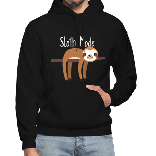 Sloth Mode Gildan Heavy Blend Adult Hoodie (CK1620) - black