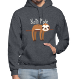 Sloth Mode Gildan Heavy Blend Adult Hoodie (CK1620) - charcoal gray