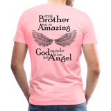 Sister of An Angel Men's Premium T-Shirt - pink