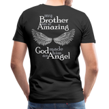 Brother Amazing Angel Sister of An Angel Men's Premium T-Shirt - black