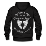 Nana and Papa Men's Hoodie - black