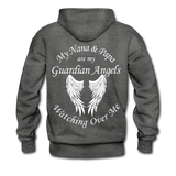 Nana and Papa Men's Hoodie - charcoal gray