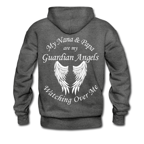 Nana and Papa Men's Hoodie - charcoal gray