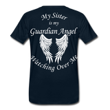 Sister Guardian Angel Men's Premium T-Shirt (CK3554) - deep navy