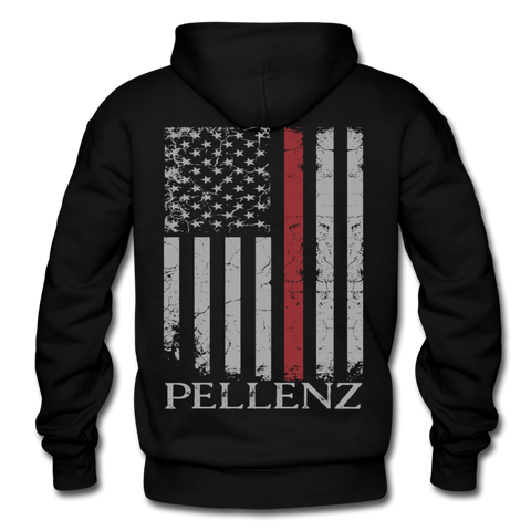 PELLENZ Gildan Heavy Blend Adult Hoodie - black