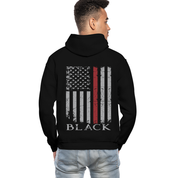 BLACK Goodson Gildan Heavy Blend Adult Hoodie - black