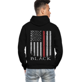 BLACK Gildan Heavy Blend Adult Hoodie - black