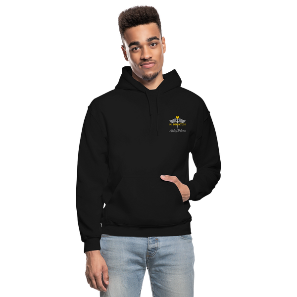 Ashley Paloma 911 Gildan Heavy Blend Adult Hoodie - black