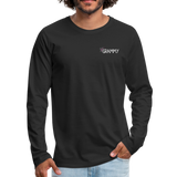 Being a Grammy Makes My Life Complete Men's Premium Long Sleeve T-Shirt - black