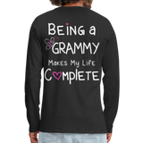 Being a Grammy Makes My Life Complete Men's Premium Long Sleeve T-Shirt - black